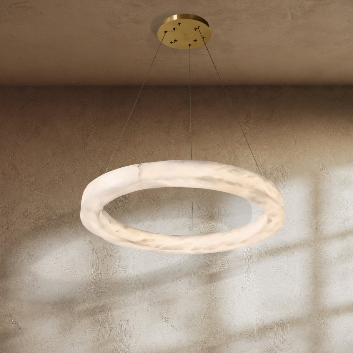 Kyklos Alabaster Chandelier - Nuvé