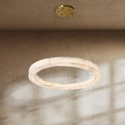 Kyklos Alabaster Chandelier - Nuvé