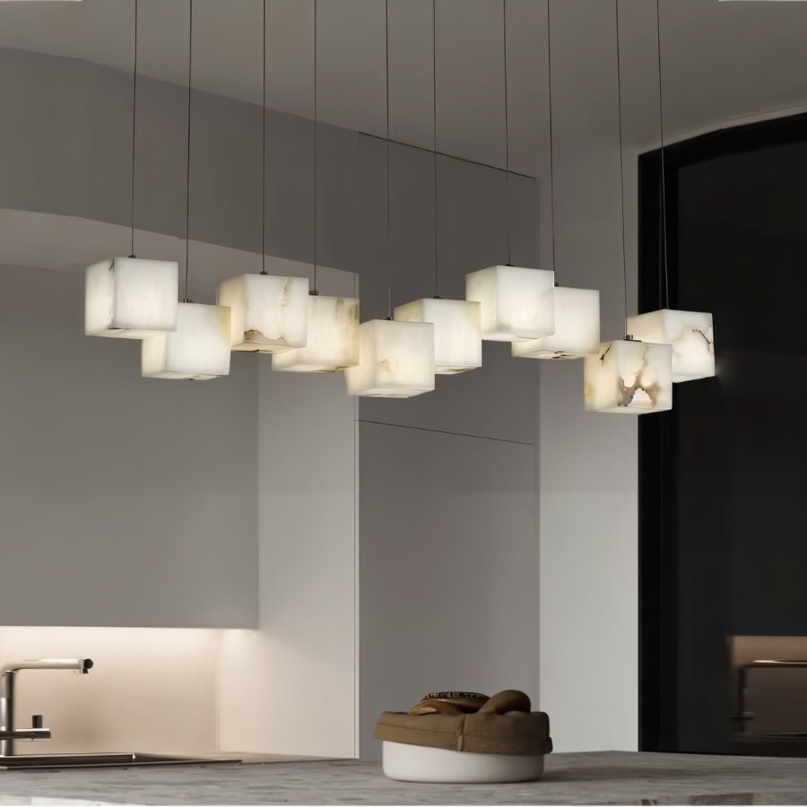 Kyvikos Alabaster Pendant Light - Nuvé