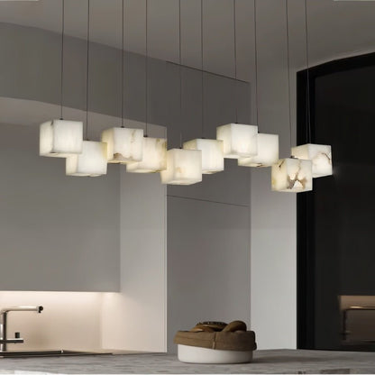 Kyvikos Alabaster Pendant Light - Nuvé