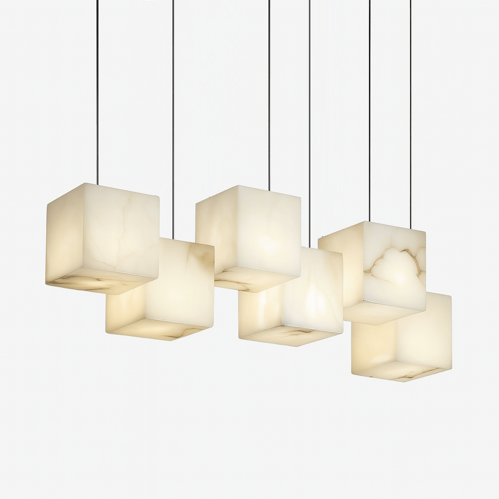 Kyvikos Alabaster Pendant Light - Nuvé