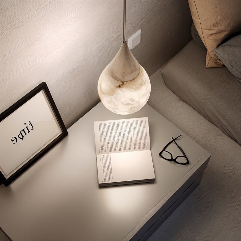 Lacrima Alabaster Pendant Light - Nuvé