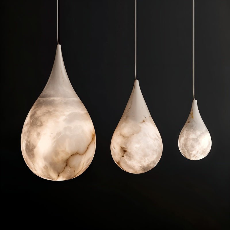 Lacrima Alabaster Pendant Light - Nuvé
