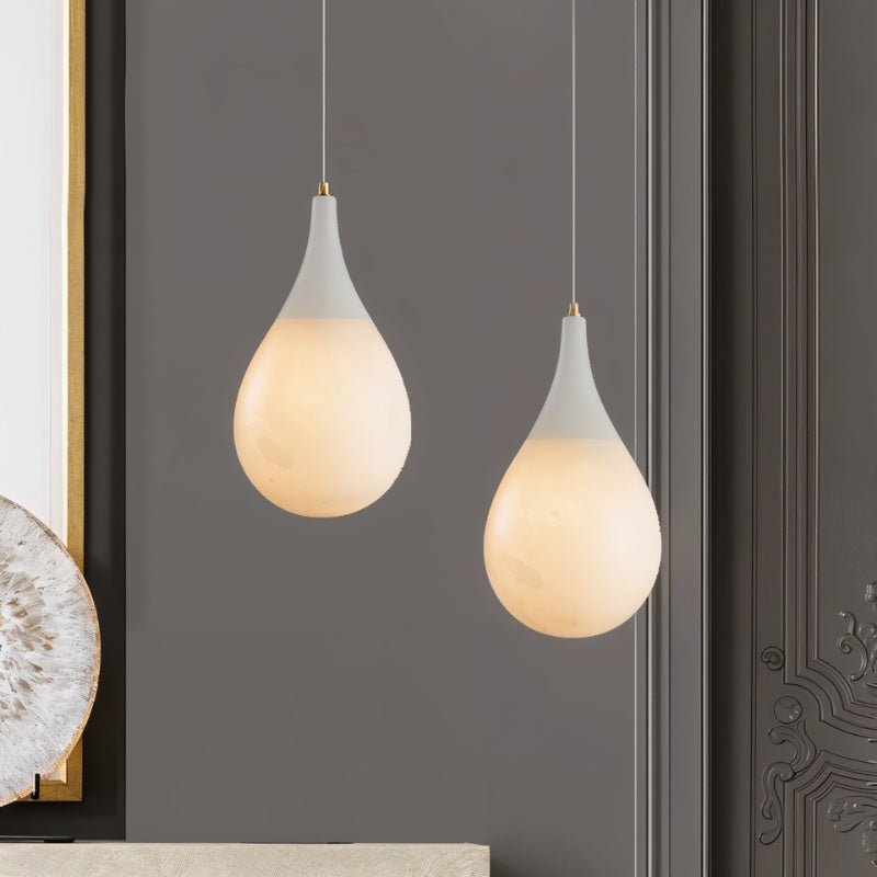 Lacrima Alabaster Pendant Light - Nuvé