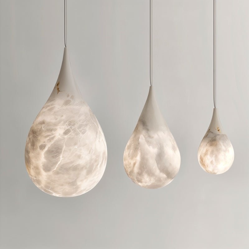 Lacrima Alabaster Pendant Light - Nuvé