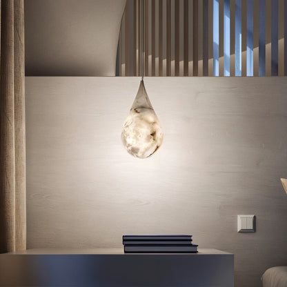 Lacrima Alabaster Pendant Light - Nuvé