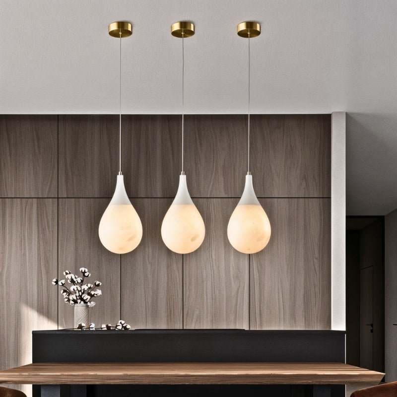 Lacrima Alabaster Pendant Light - Nuvé