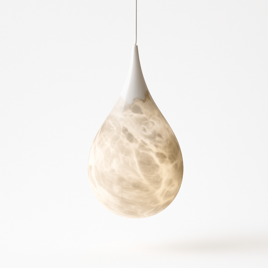 Lacrima Alabaster Pendant Light - Nuvé