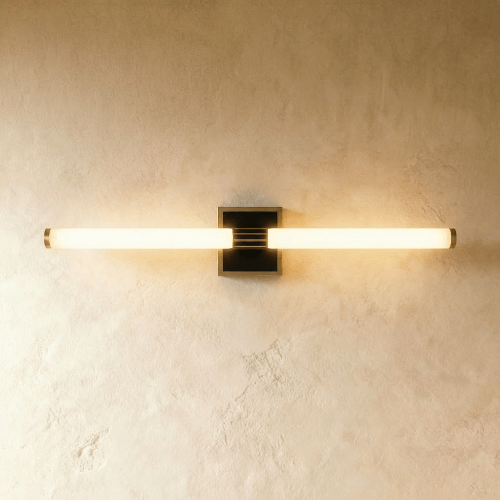 Modern Lacto Wall Lamp by Residence Supply featuring a sleek design and warm lighting for contemporary interiors.