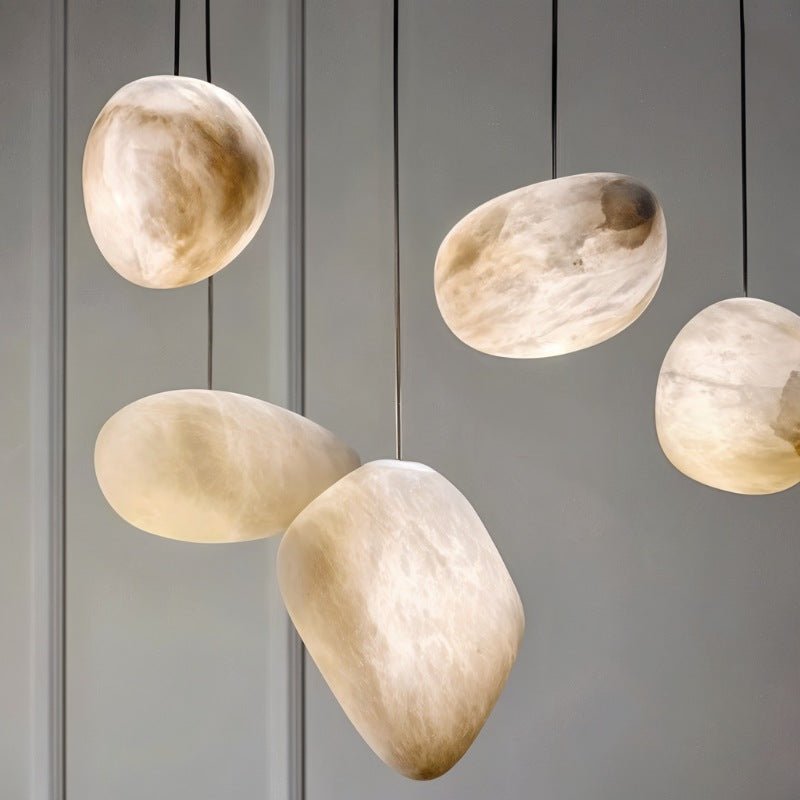 Lapis Alabaster Pendant Light - Nuvé
