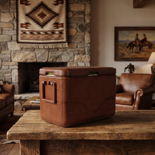 La Playa | Large Leather Cooler with Handles (27L)