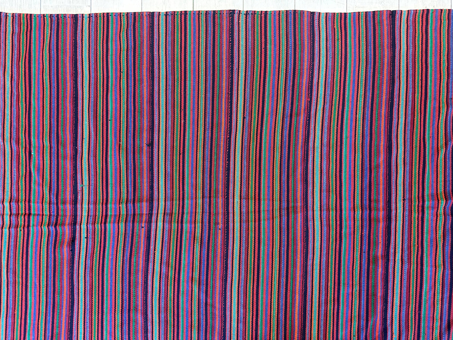 Large Antique Persian Square Rug Jajim Design 9 x 9 Ft - Nuvé