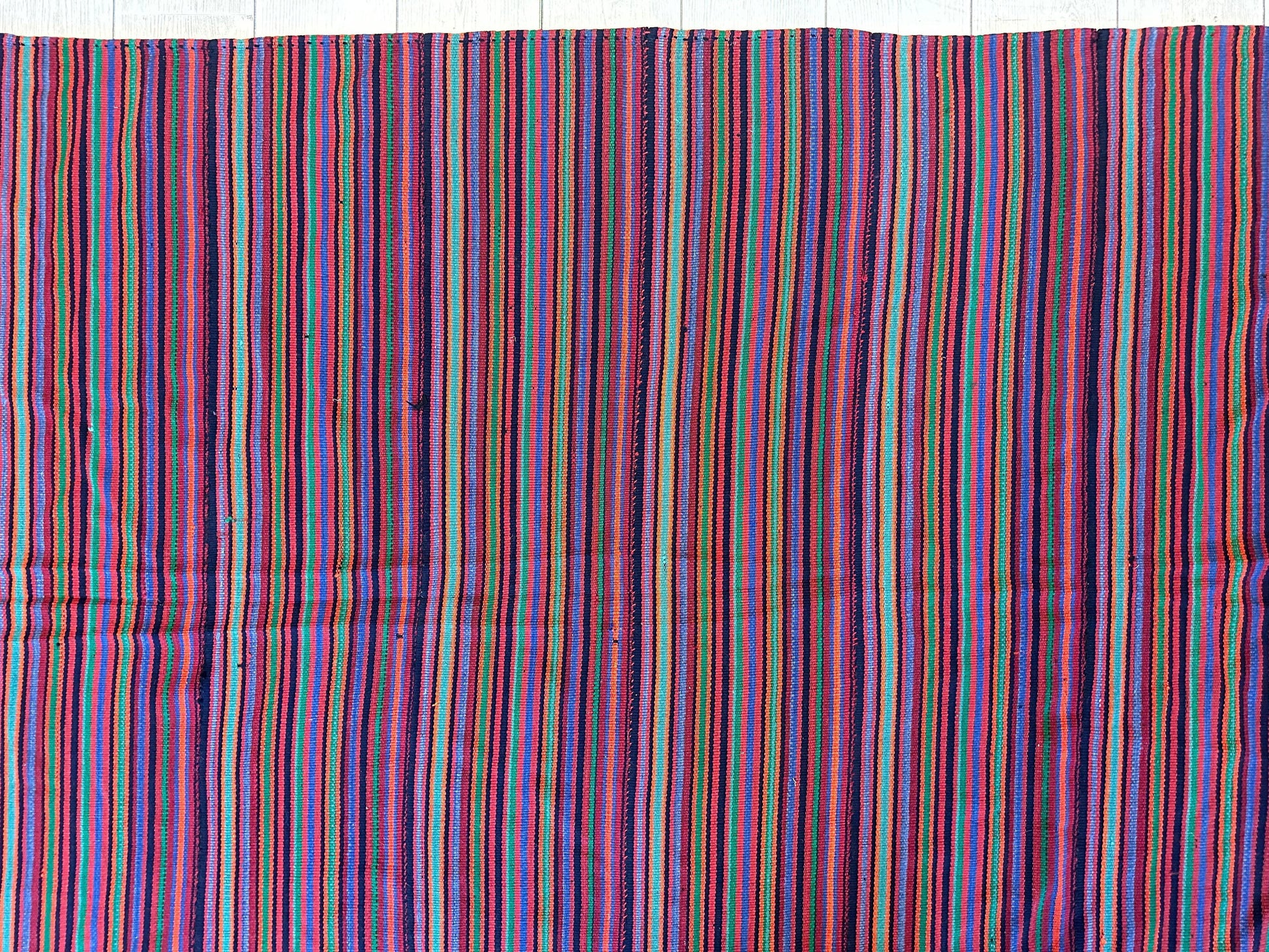 Large Antique Persian Square Rug Jajim Design 9 x 9 Ft - Nuvé