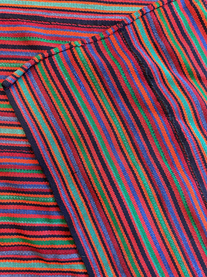 Large Antique Persian Square Rug Jajim Design 9 x 9 Ft - Nuvé