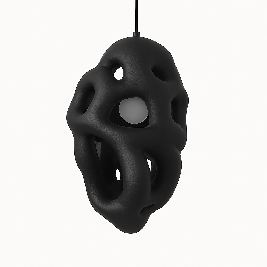 Lehota Pendant Light by Residence Supply hanging fixture with a sleek modern design and warm metallic finish.