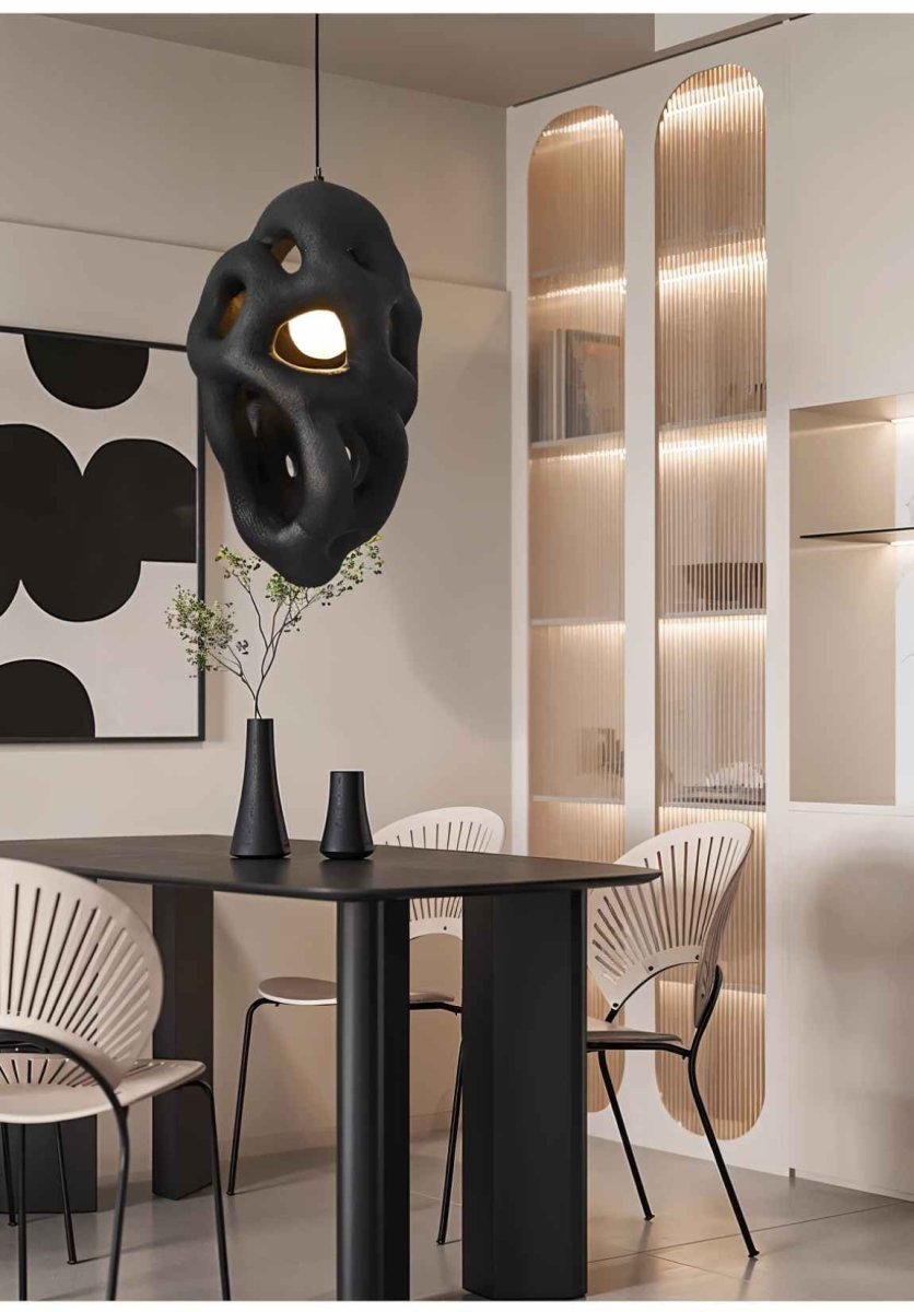 Lehota Pendant Light by Residence Supply featuring a modern design with a sleek metal finish and warm ambient lighting.