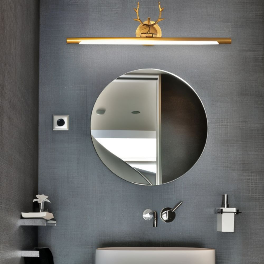 Leios Wall Lamp by Residence Supply, modern metal wall light with a sleek design and adjustable arm for indoor lighting.