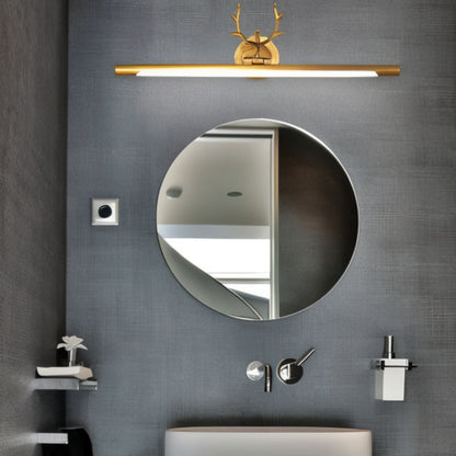 Leios Wall Lamp by Residence Supply, modern metal wall light with a sleek design and adjustable arm for indoor lighting.