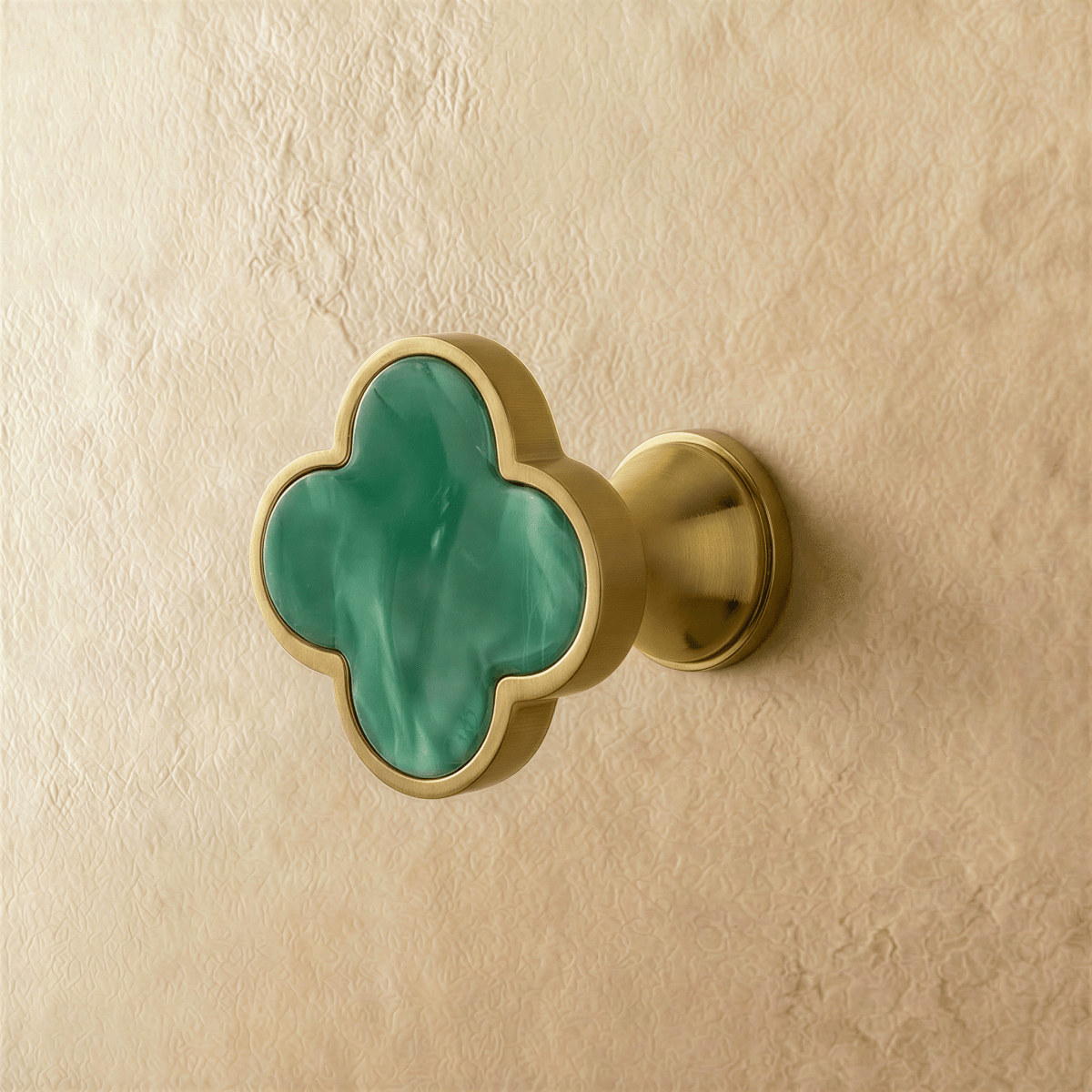 Residence Supply Leto Cabinet Knob, brushed metal finish, round hardware handle for kitchen or furniture cabinets.