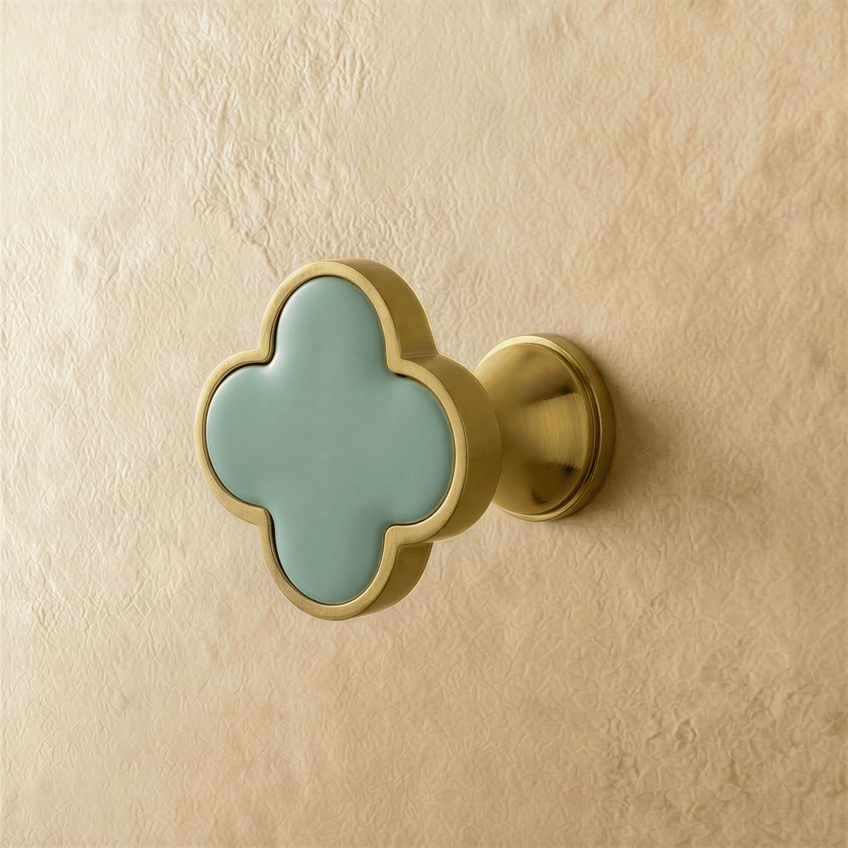 Residence Supply Leto Knob, sleek black cabinet hardware handle for furniture and cabinetry, close-up view of the round knob.