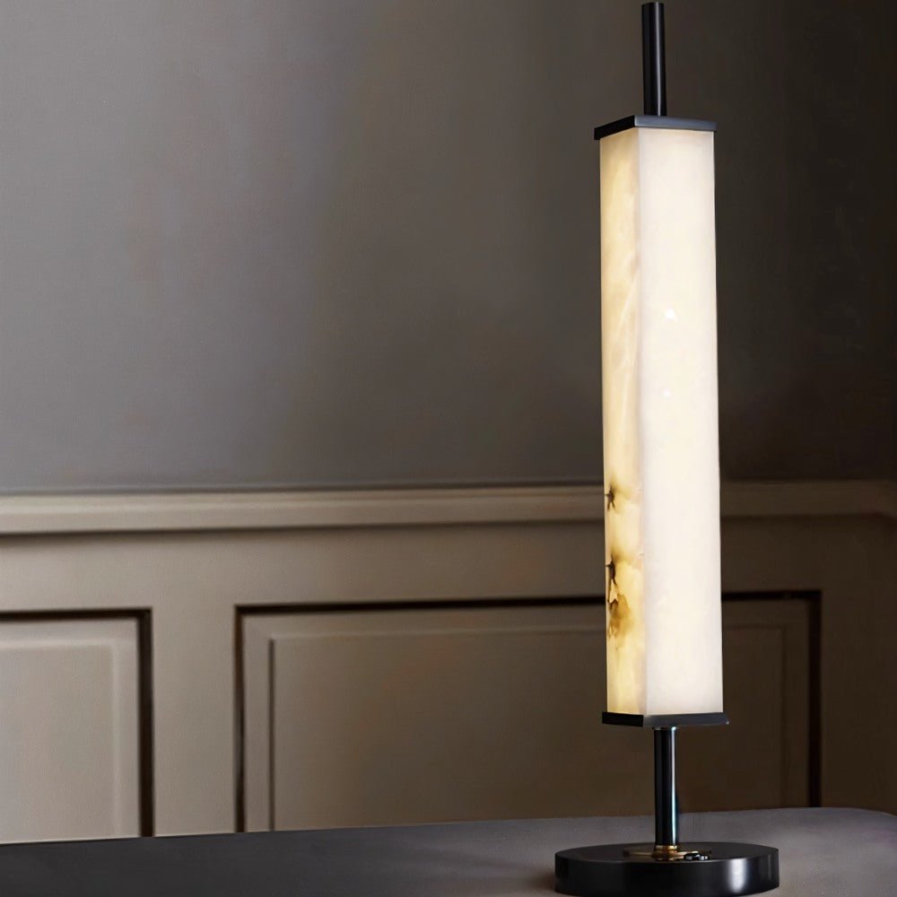 Lifang table lamp by Residence Supply featuring a sleek ceramic base and fabric shade, ideal for bedside or living room decor.