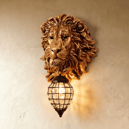 Lion Head Wall Lamp - Nuvé