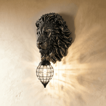 Lion Head Wall Lamp - Nuvé