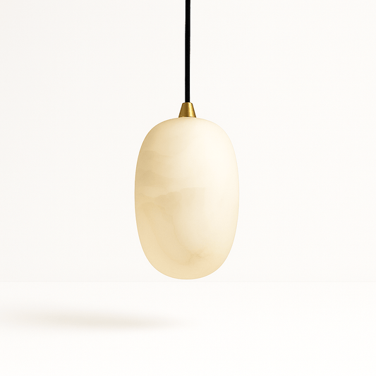 Lithos Alabaster Pendant Light - Nuvé