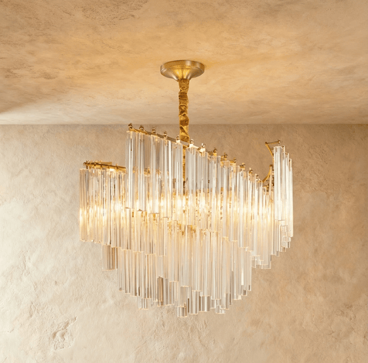 Elegant Livok chandelier by Residence Supply featuring multiple glass globes and intricate metal framework for stylish lighting.