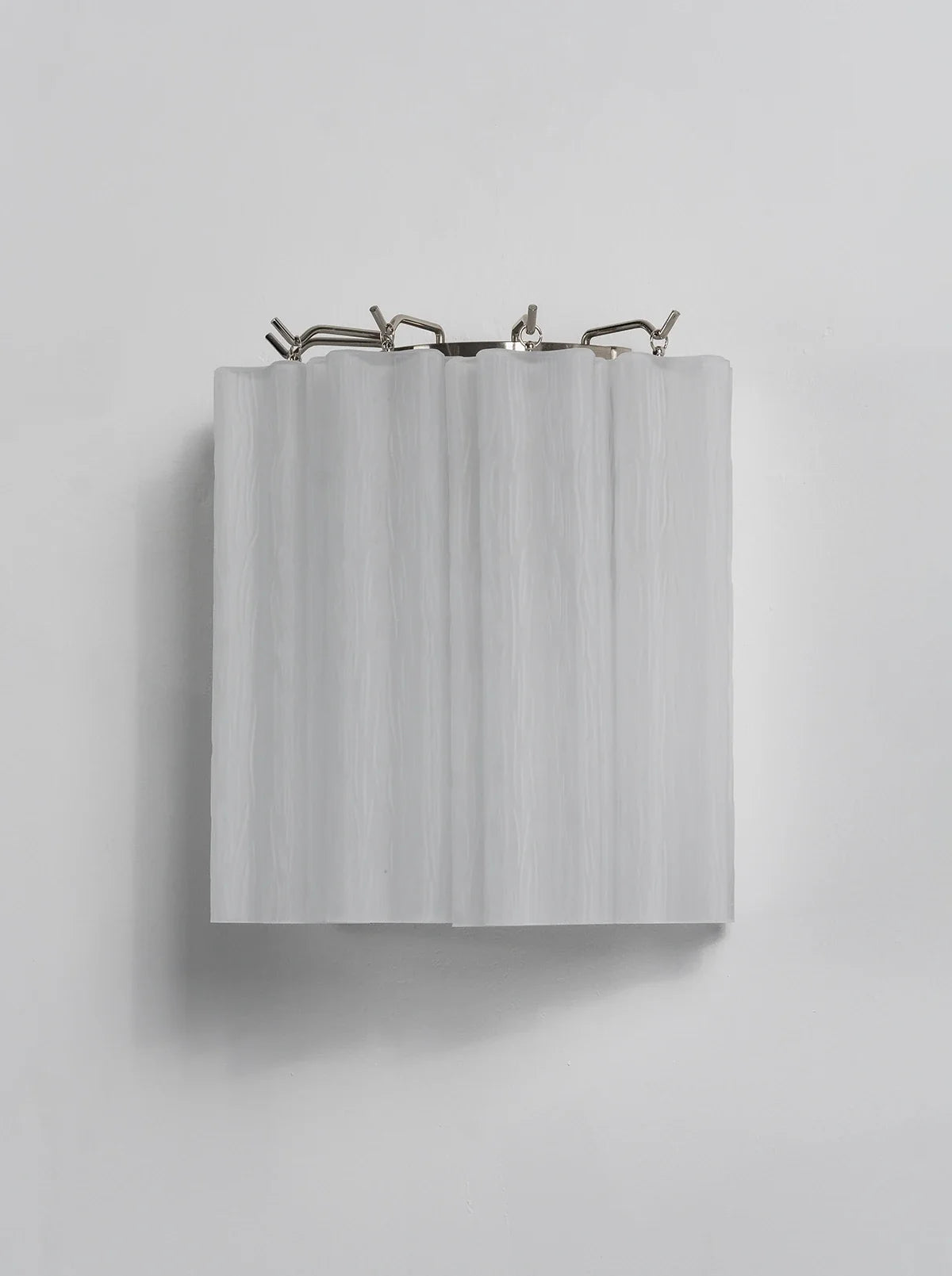 Lorelei Rippled Glass Curtain Wall Sconce