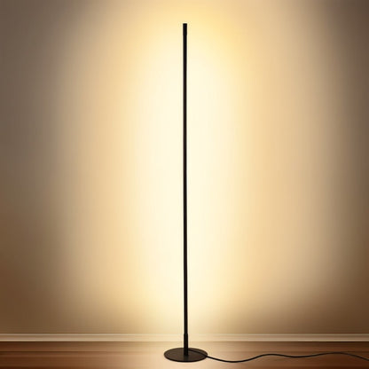 Modern Lotif Floor Lamp by Residence Supply with a sleek metal stand and fabric shade, ideal for living room or bedroom lighting.