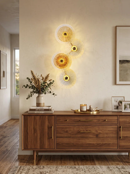 Lotus Leaves Wall Lamp