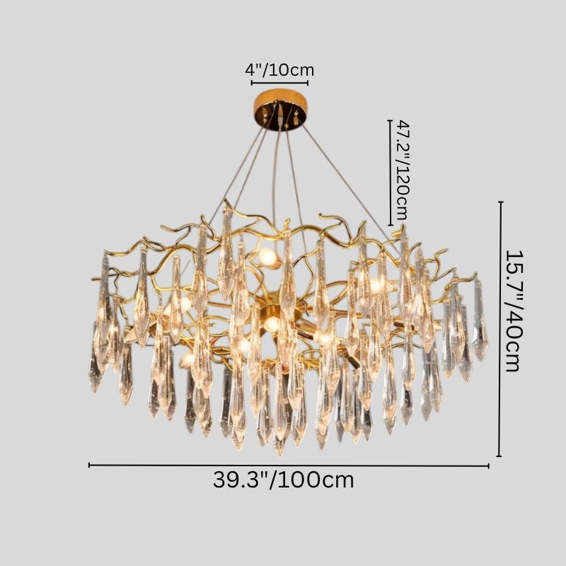Lucaris Chandelier - Nuvé