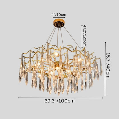 Lucaris Chandelier - Nuvé