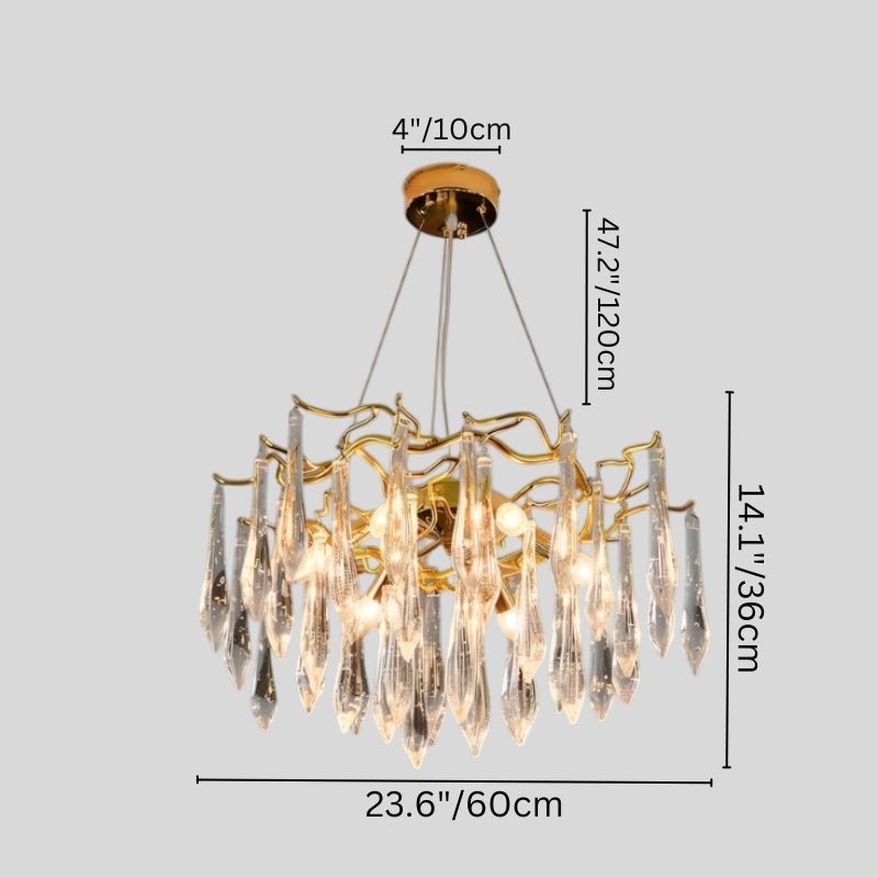 Lucaris Chandelier - Nuvé