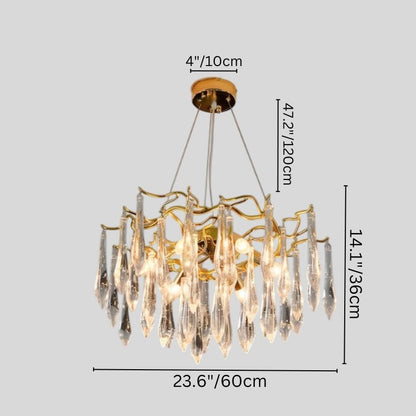 Lucaris Chandelier - Nuvé
