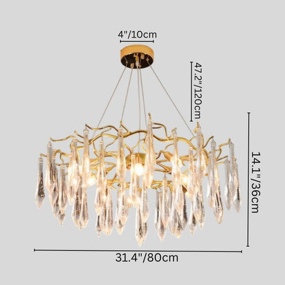Lucaris Chandelier - Nuvé