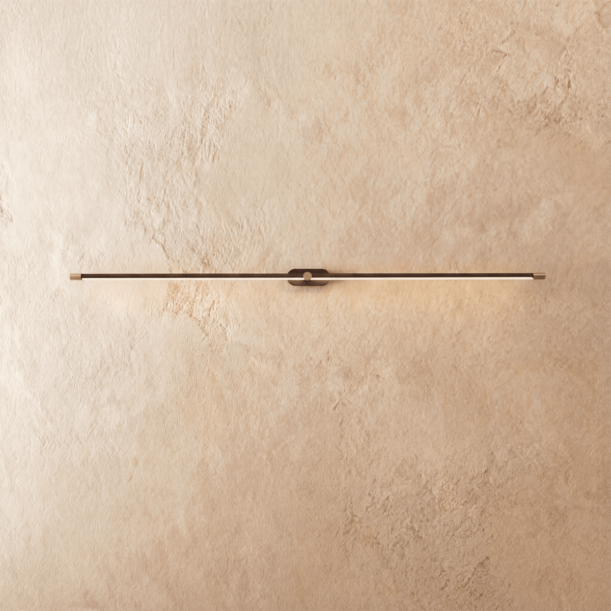 Modern Lumer Wall Lamp by Residence Supply featuring a sleek design and warm lighting, mounted on a neutral wall.