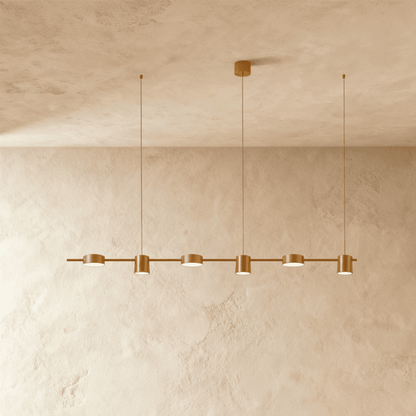 Elegant Lumina Luxe Chandelier by Residence Supply with crystal accents and intricate metalwork, hanging from a ceiling fixture.