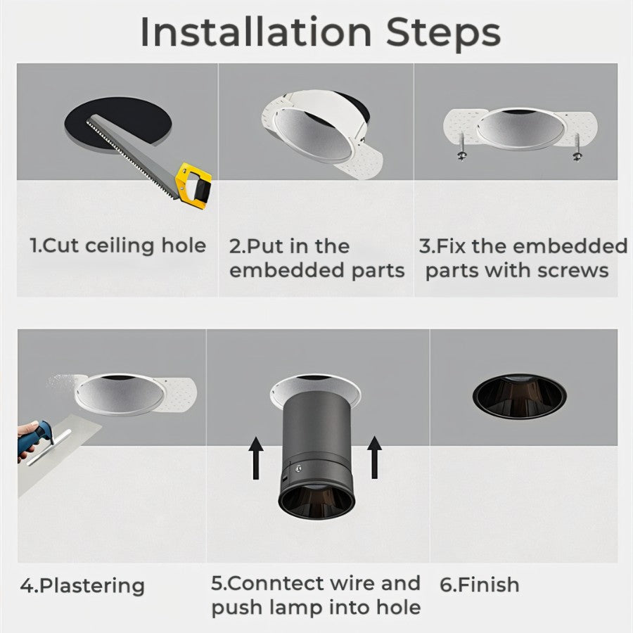 Lusin Trimless Downlight - Nuvé