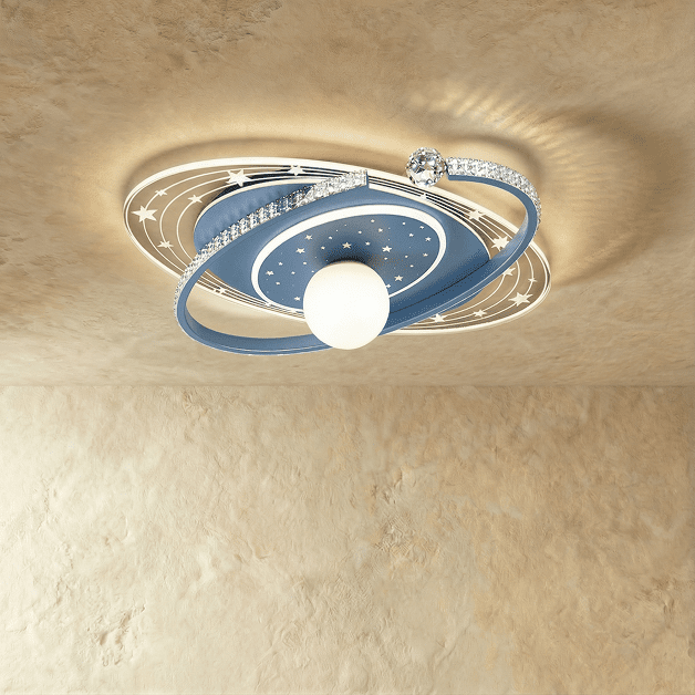 Lyra ceiling light fixture by Residence Supply with a modern design and adjustable LED lights mounted on a sleek metal frame