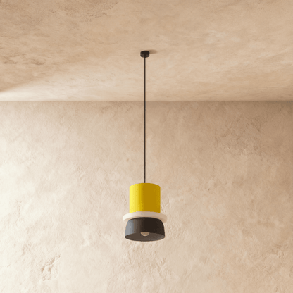 Residence Supply Macaron Pendant Light featuring a colorful, rounded ceramic design ideal for modern kitchen or dining room decor.