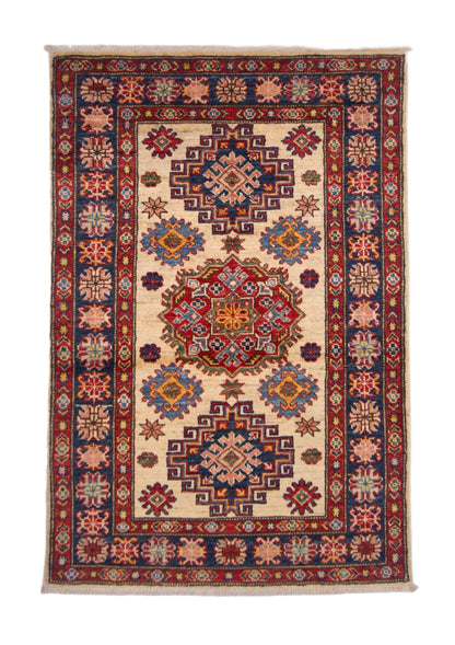 Super Kazak (2'08"x3'11") ivory/navy - Nuvé