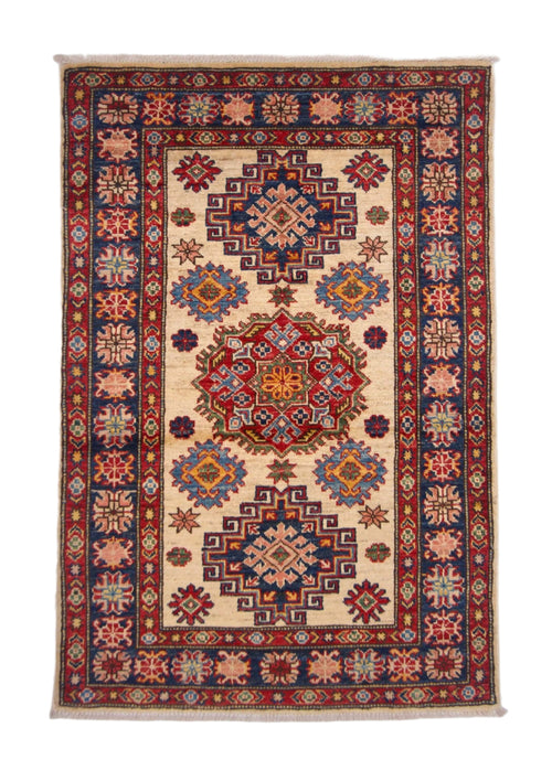Super Kazak (2'08"x3'11") ivory/navy - Nuvé