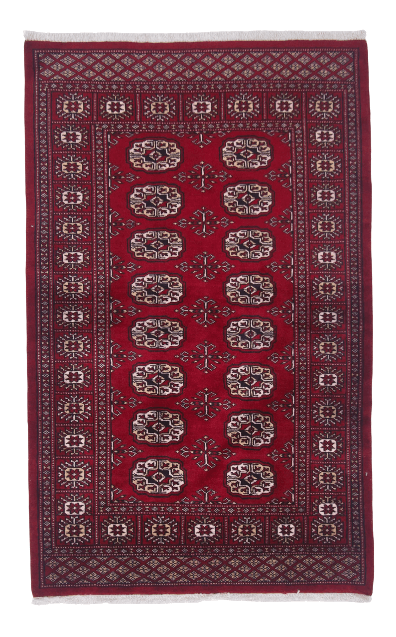 Mori Bokhara (3'01"x4'11") dk.red - Nuvé
