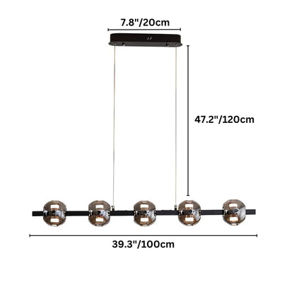 Malay Linear Chandelier - Nuvé