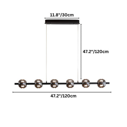 Malay Linear Chandelier - Nuvé