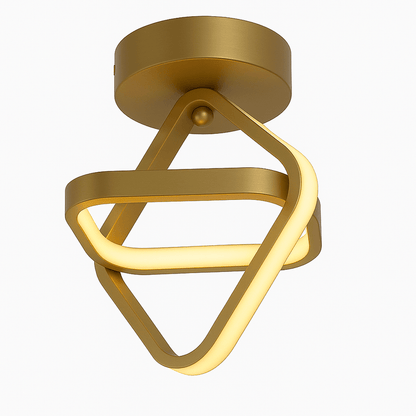 Residences Supply Manaia Ceiling Light fixture with intricate design and warm lighting, mounted on a ceiling.