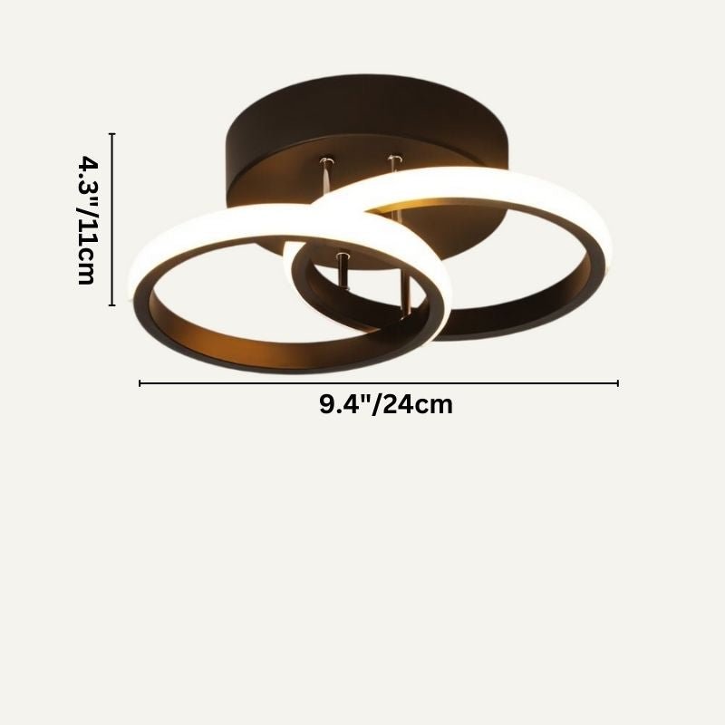 Modern Manaia Ceiling Light by Residence Supply with intricate metal design and warm ambient glow.