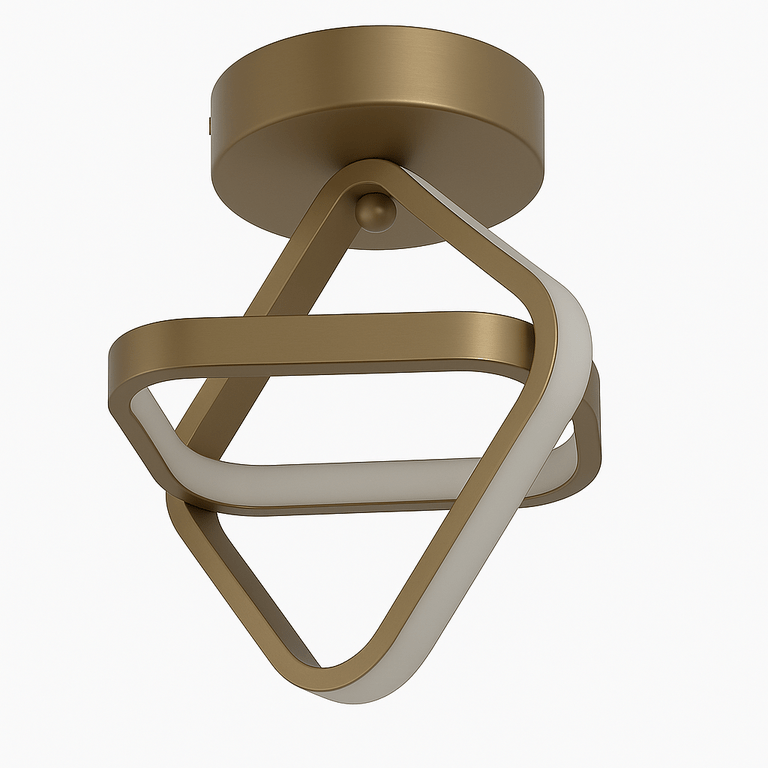 Manaia ceiling light by Residence Supply featuring a stylish design with intricate metal details and warm ambient lighting.